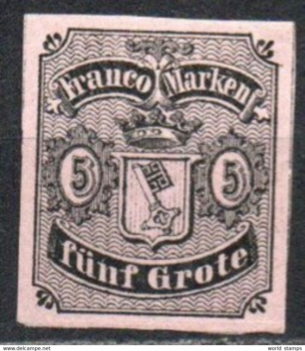 BREME 1855-61 SANS GOMME - Bremen