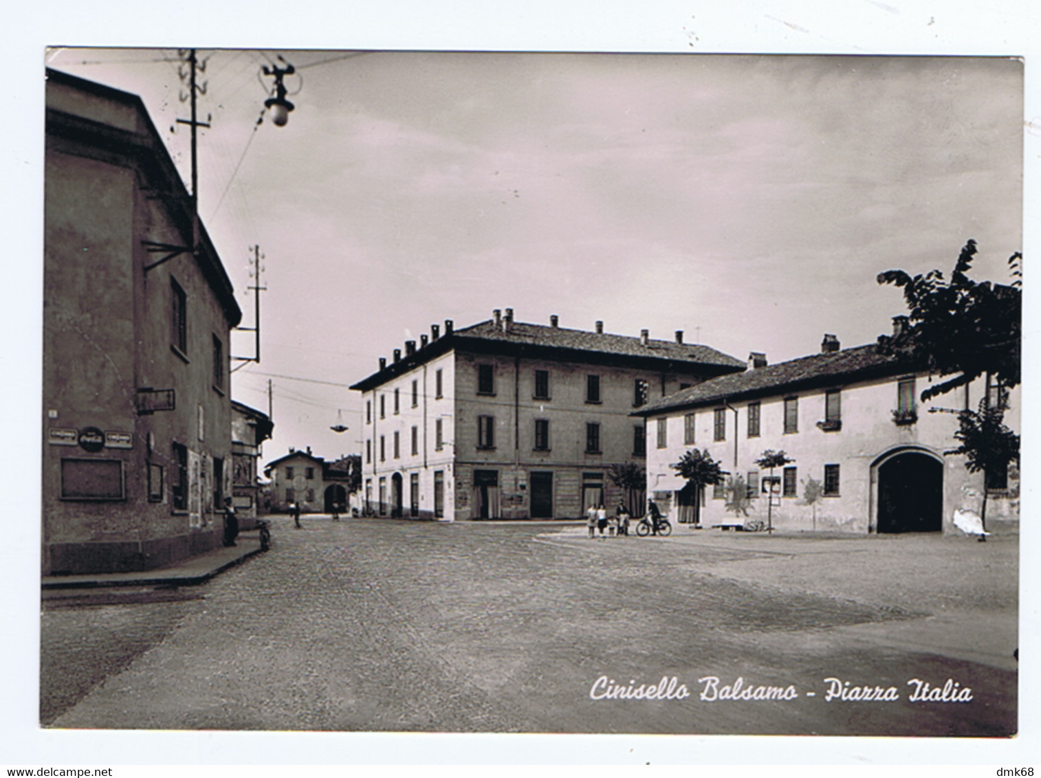 CINISELLO BALSAMO - PIAZZA ITALIA - EDIZIONE SIRONI - SPEDITA 1961 (12199) - Cinisello Balsamo