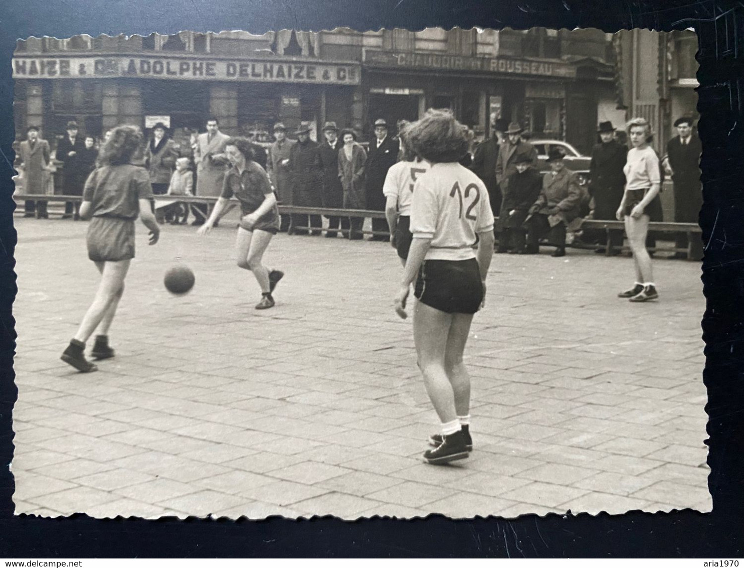 Saint Josse-ten-Noode - Place St Josse - Chaussée De Louvain  Basketball Photos 1950 - St-Joost-ten-Node - St-Josse-ten-Noode