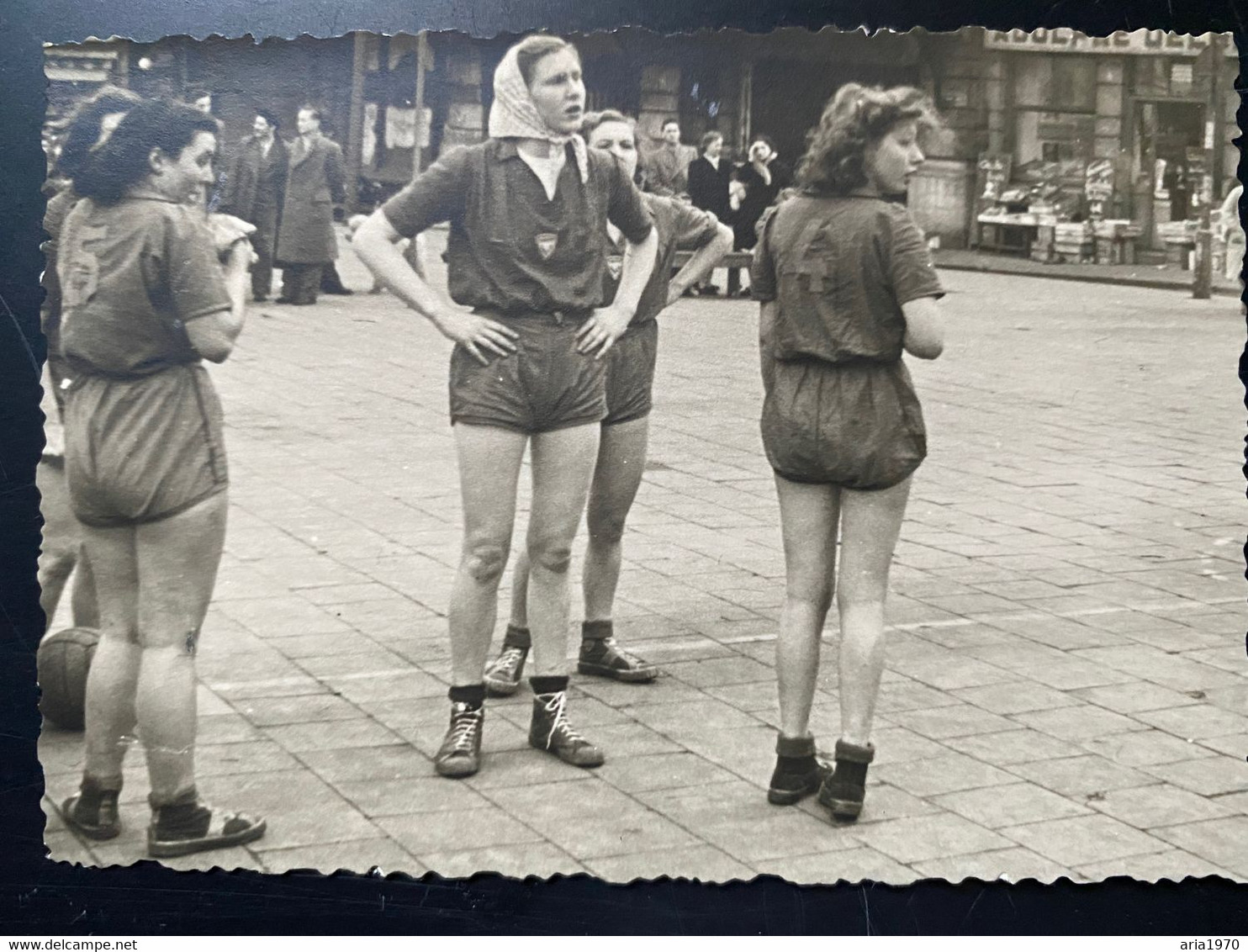 Saint Josse-ten-Noode - Place St Josse - Photo  -Basketball Photos 1950 - St-Joost-ten-Node - St-Josse-ten-Noode