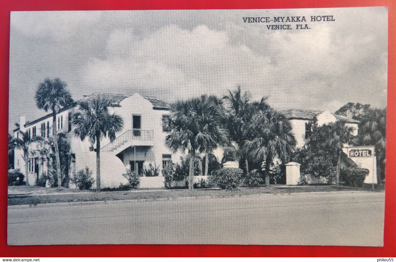 Cpa FL FLORIDA Venice  Hotel MYAKKA - Venice