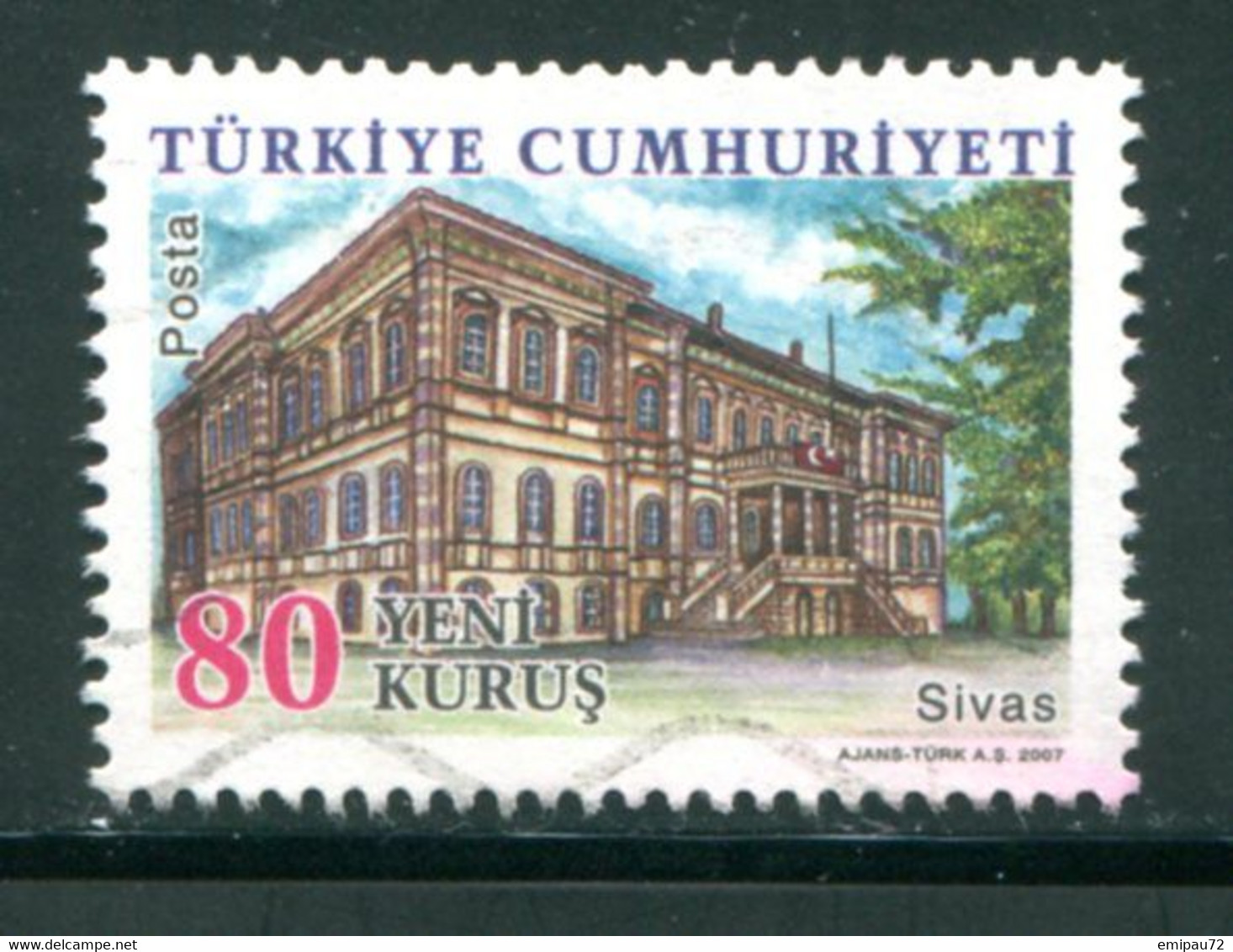 TURQUIE- Timbre De 2007 Oblitéré - Used Stamps