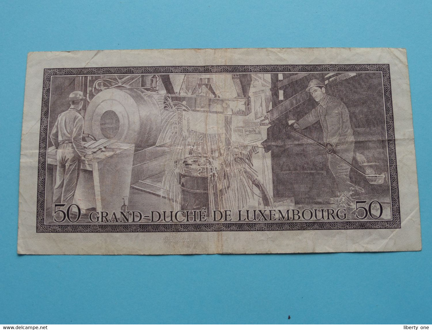 50 Francs (Cinquante) 25 Aout 1972 ( E654867 ) > ( Zie/voir Photo ) ! - Luxemburgo