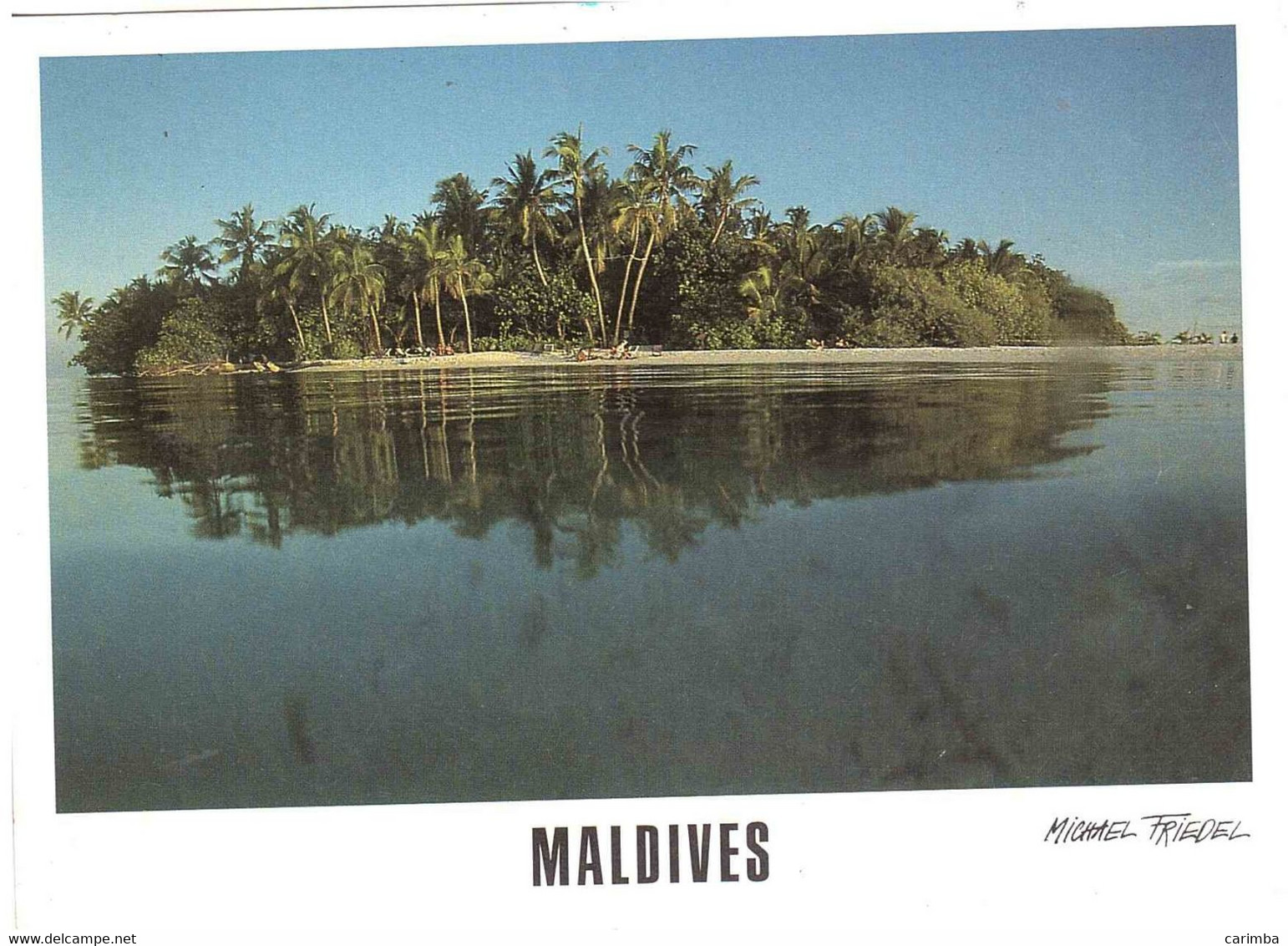 2000 CARTOLINA PER ITALIA - Maldive