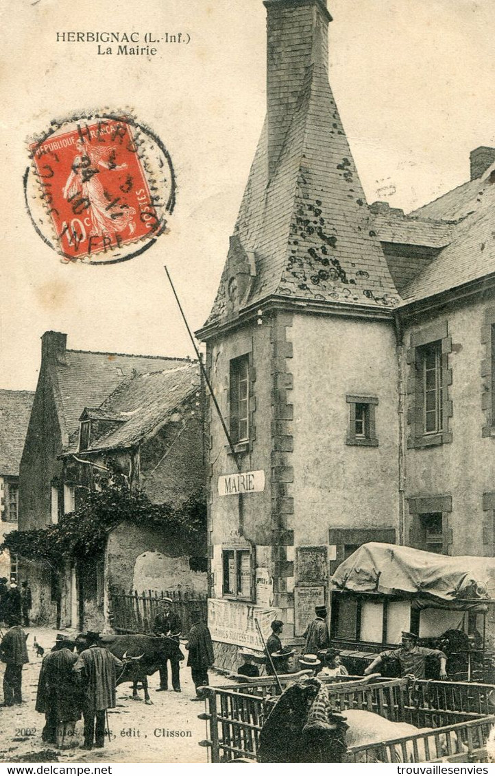 HERBIGNAC - LA MAIRIE - MARCHE - Herbignac