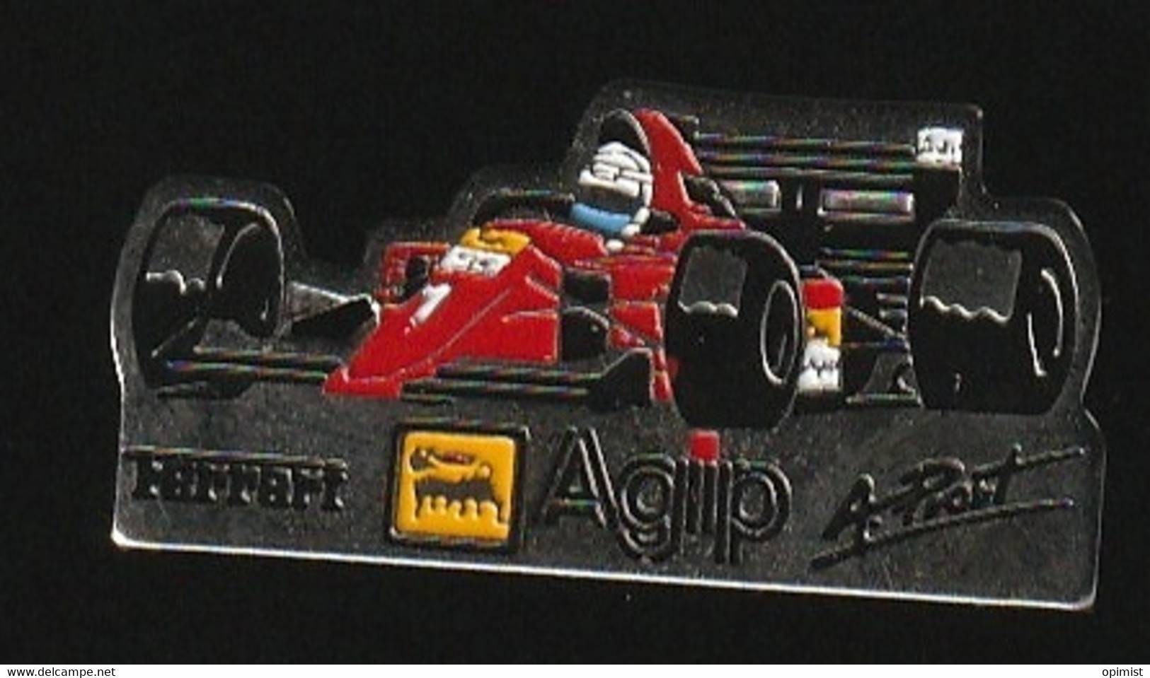 75160-Pin's. Ferrari.alain Prost.F1 - Ferrari