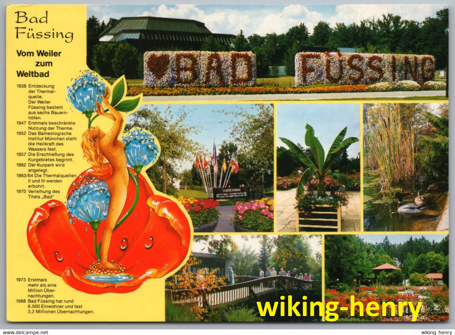 Bad Füssing - Mehrbildkarte 63   Vom Weiler Zum Weltbad - Bad Fuessing