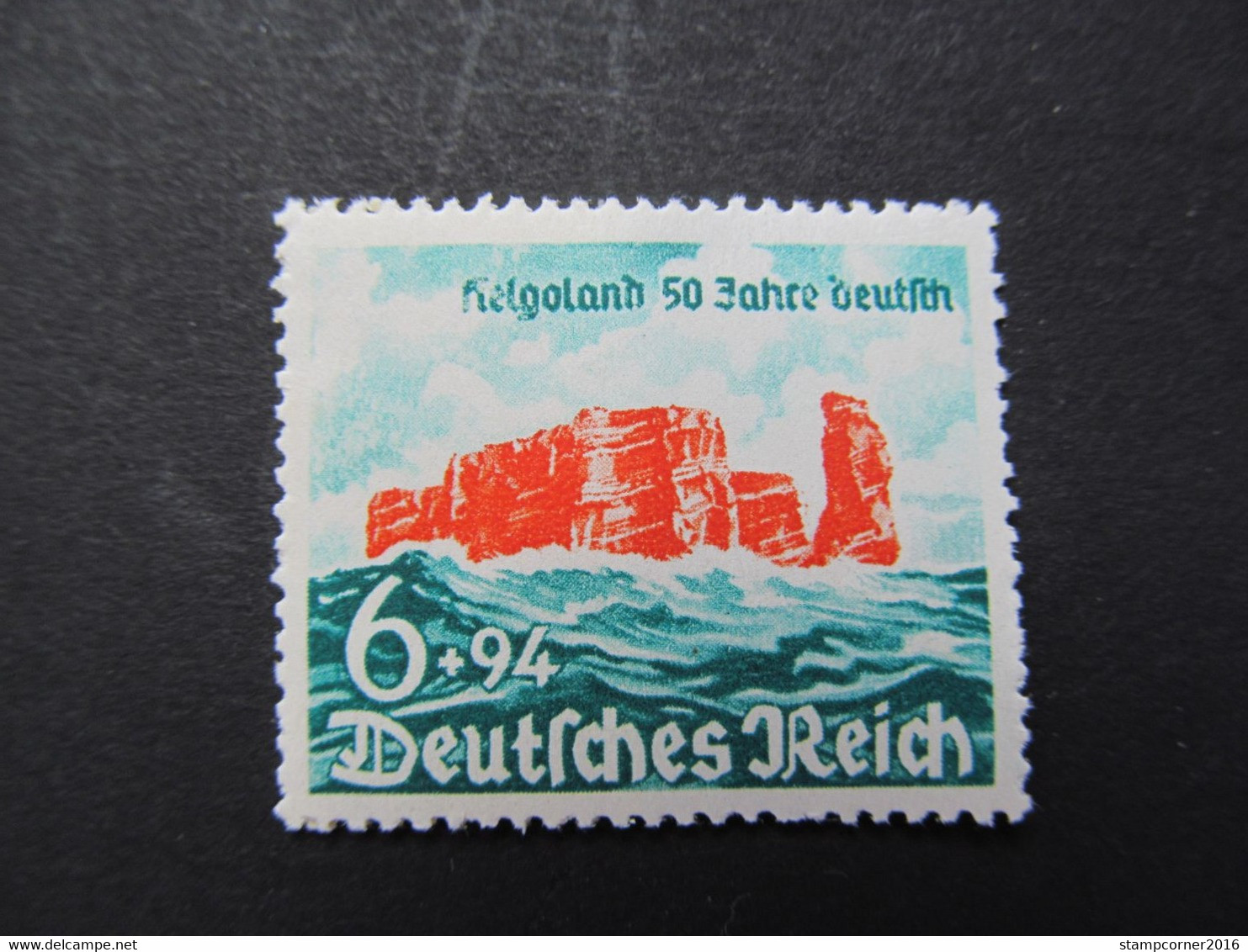 DR Nr. 750, 1940, Helgoland 60 Jahre, Postfrisch - Ongebruikt