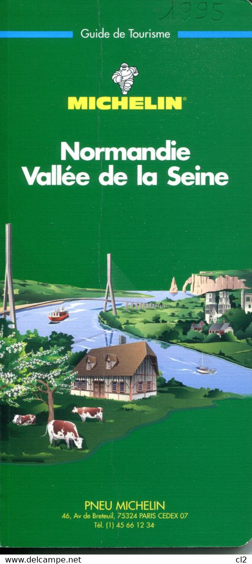 Guide MICHELIN - NORMANDIE - VALLEE DE SEINE  (2ème édition) (1995) - Michelin-Führer