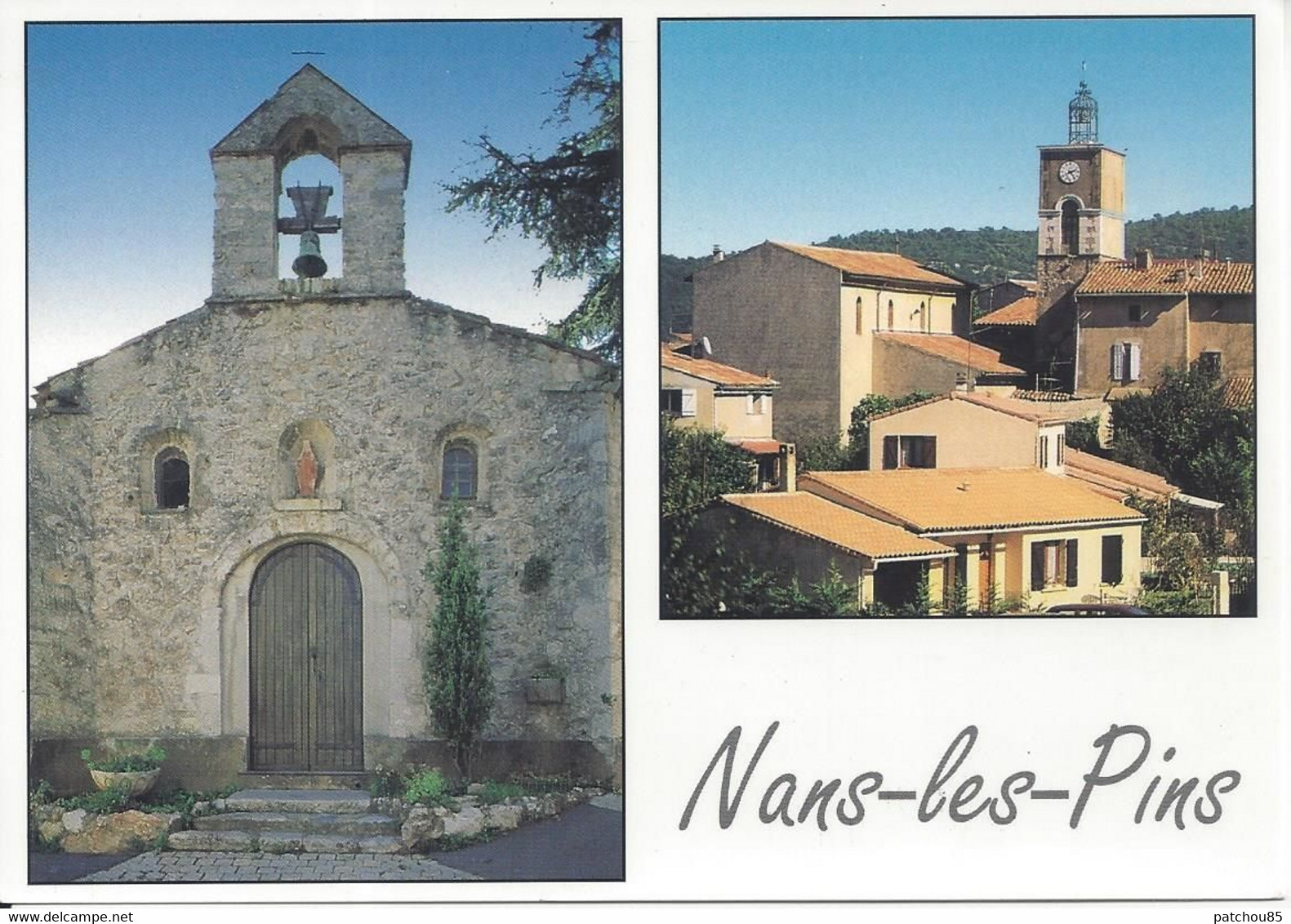 CPM  France Provence Côte D’Azur  83 Var  Nans Les Pins   Vue Multiple 2 Vues - Nans-les-Pins