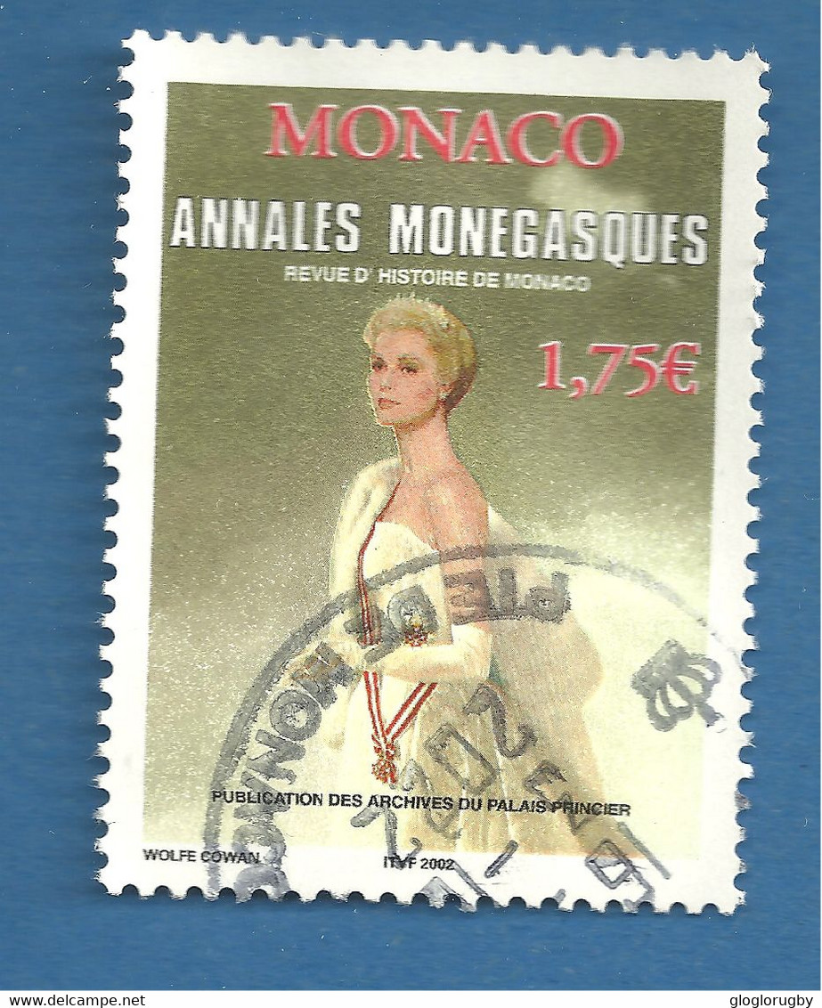 Monaco:2017 ⭐TIMBRE N°3103 GRACE KELLY AFFICHE DE  MONACOPHIL  OBLITERE   ⭐ - Gebruikt