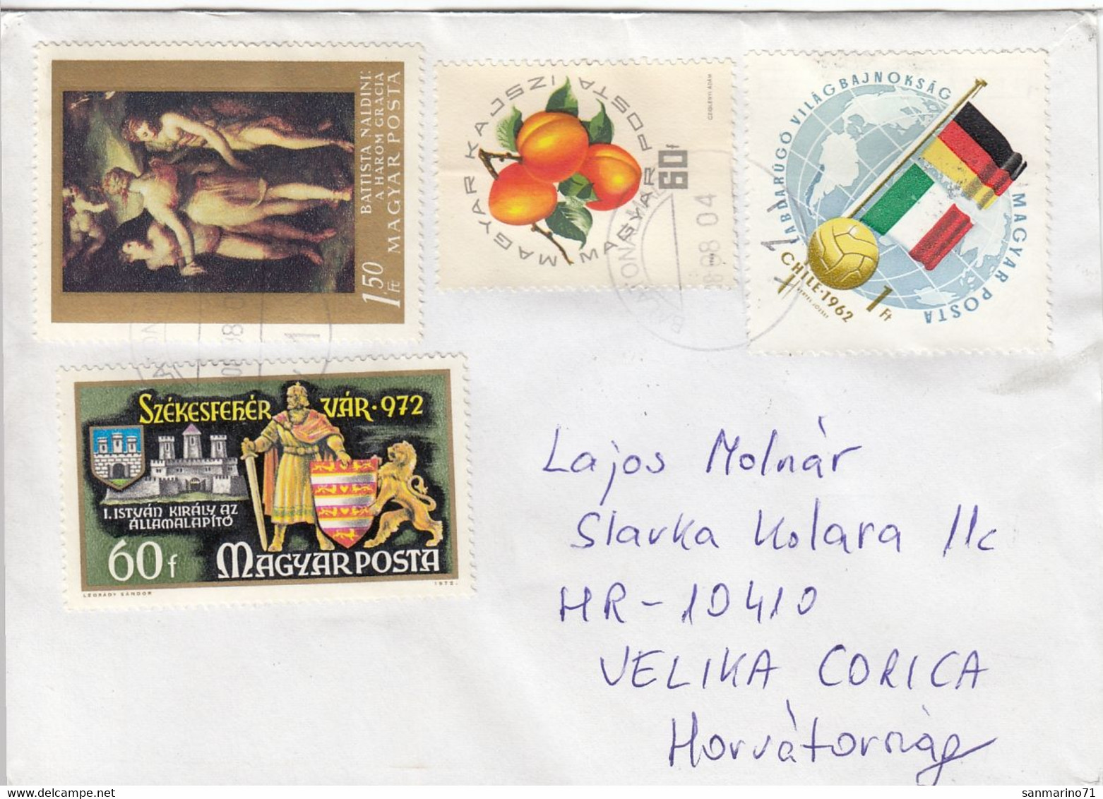 HUNGARY Cover Letter 285,box M - Cartas & Documentos