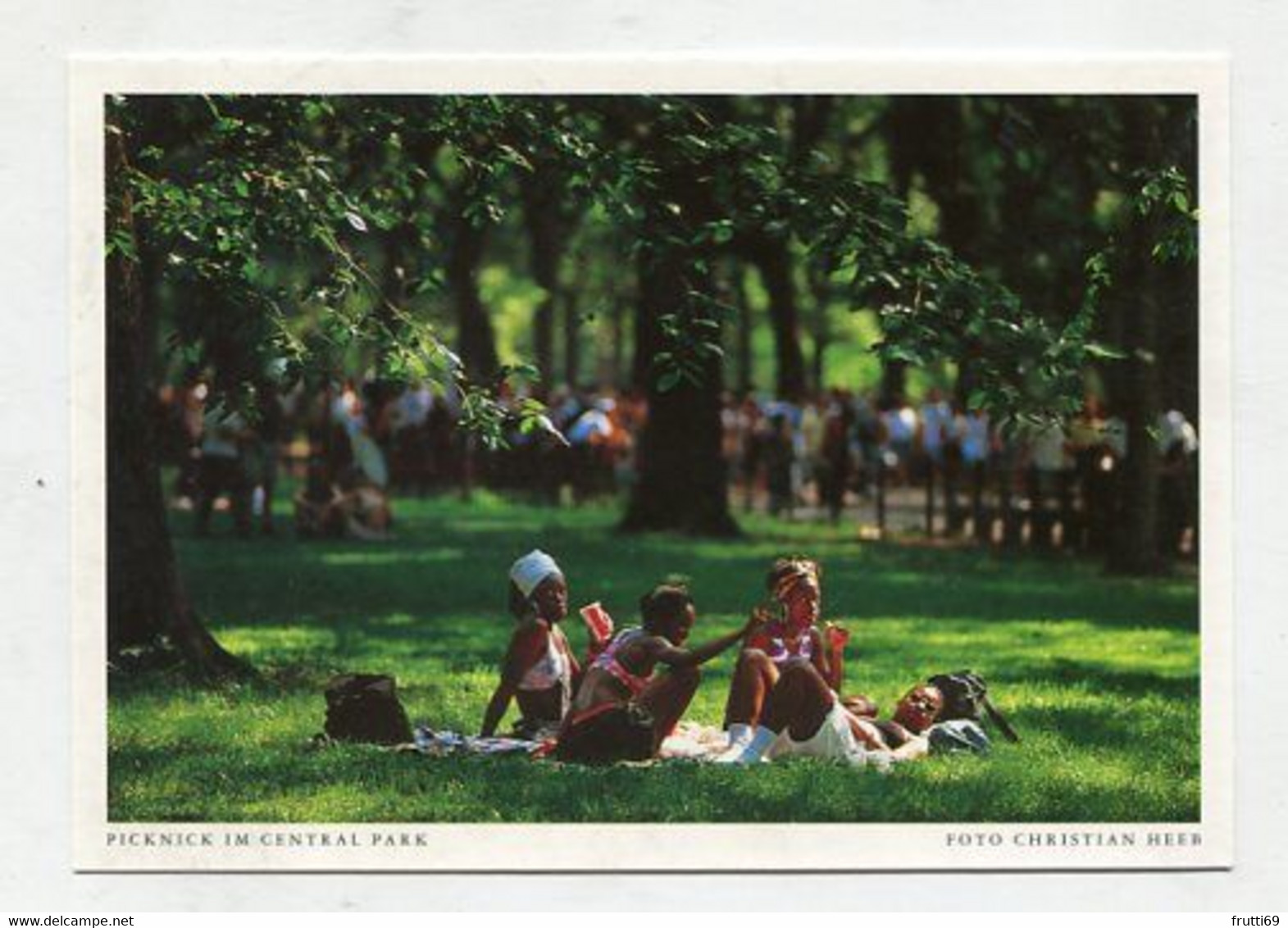 AK 080594 USA - New York City - Picknick Im Central Park - Central Park