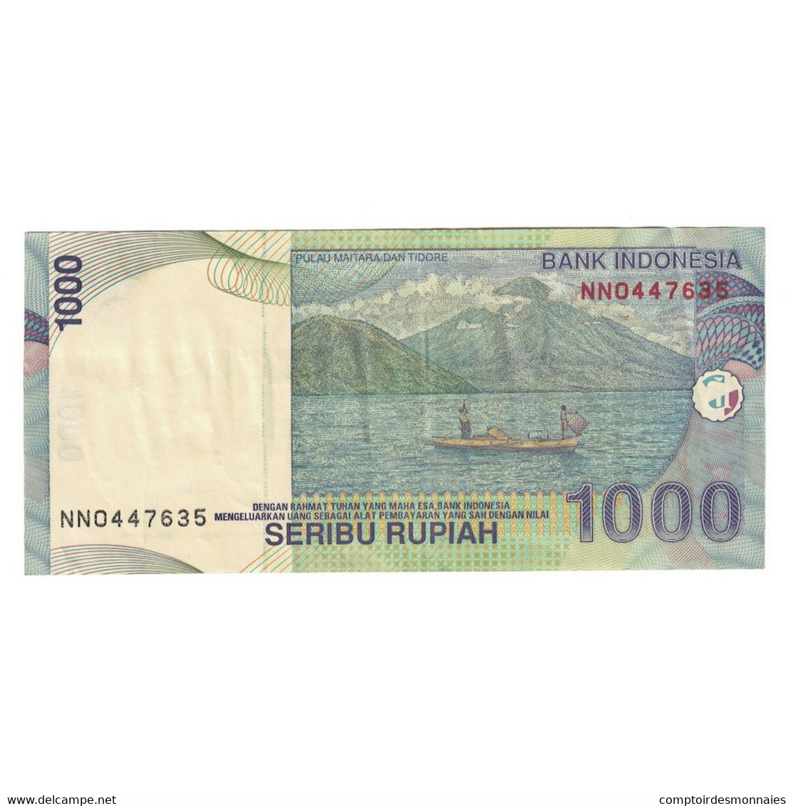 Billet, Indonésie, 1000 Rupiah, 2000, KM:141a, SUP+ - Indonésie