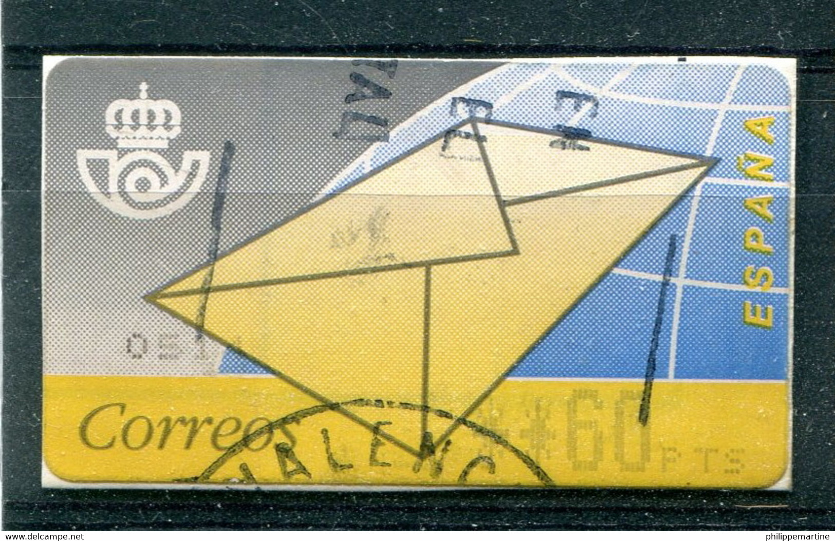 Espagne 1994 - Timbre De Distributeur YT 10A (1/3) Sur Fragment - Servicios