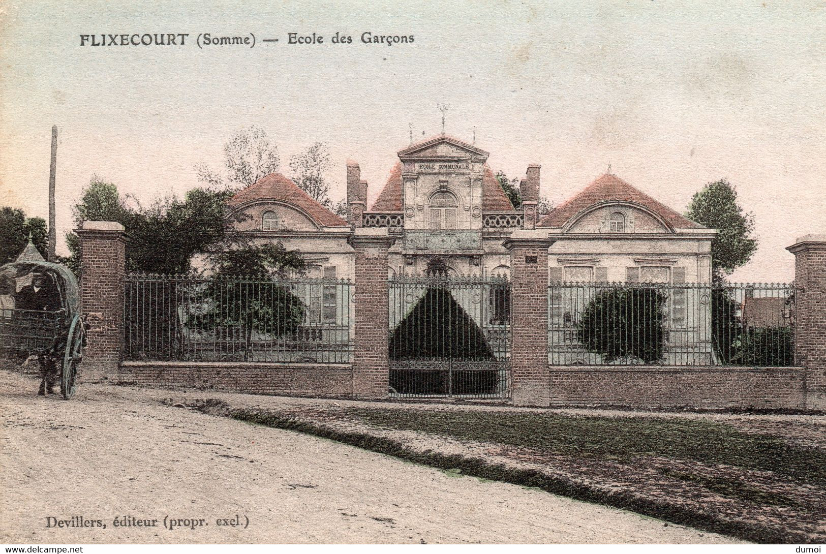 FLIXECOURT  (Somme)  -  Ecole Des Garçons - Flixecourt