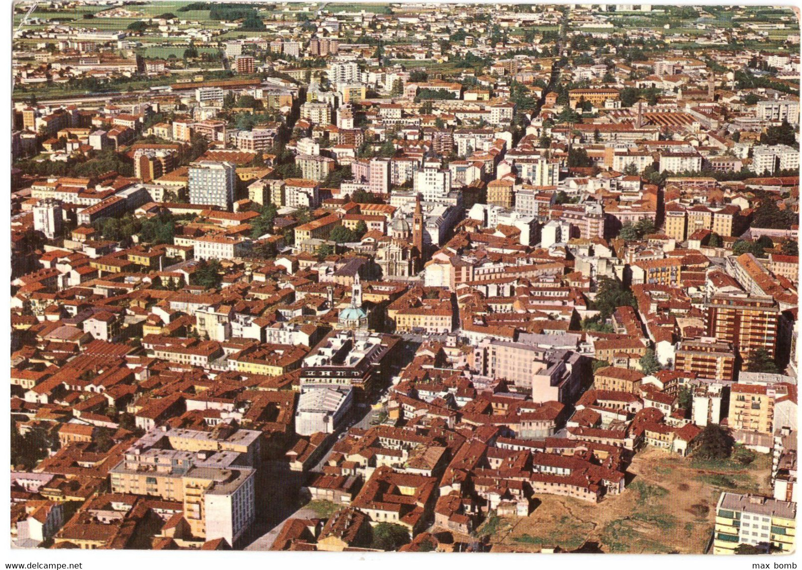 1977 BUSTO ARSIZIO 2 DALL'AEREO  VARESE - Busto Arsizio