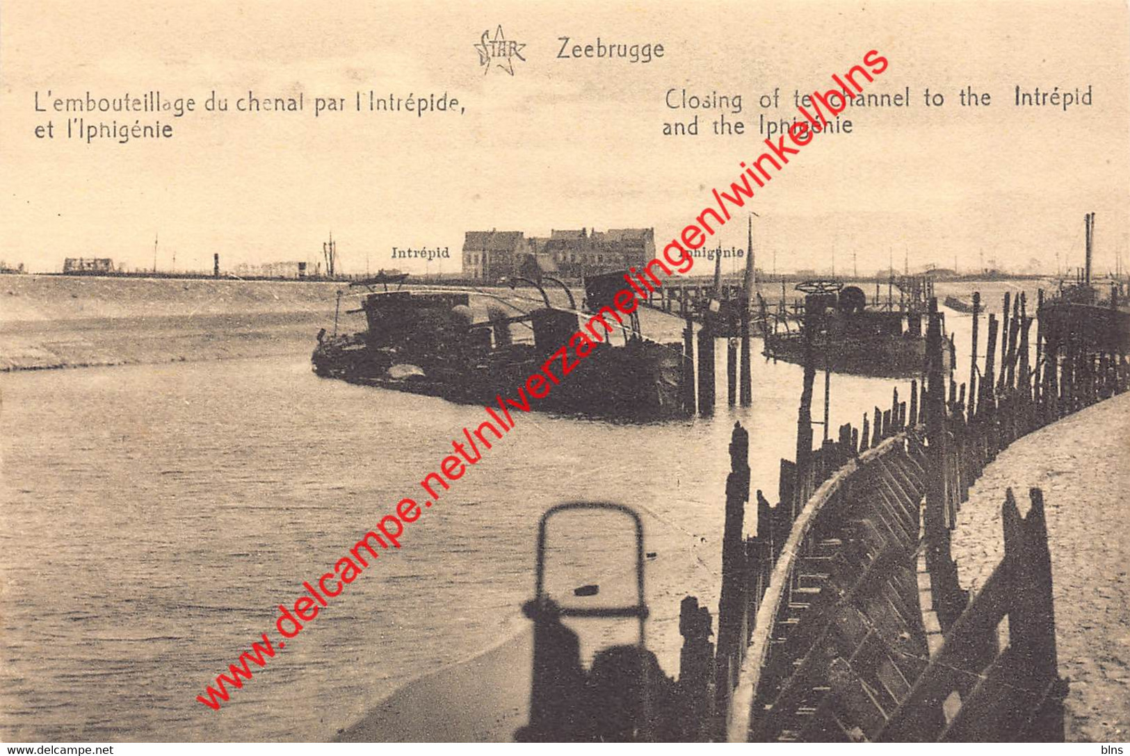 Closing Of The Channel To The Intrépid And The Iphigénie - Zeebrugge - Zeebrugge