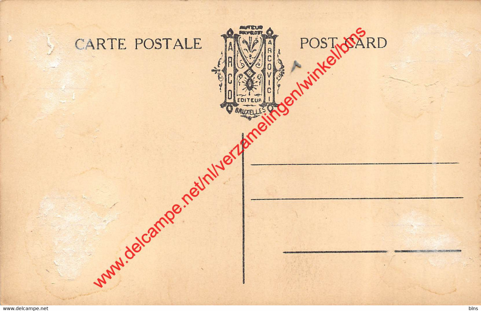Service Du Port Douane Et Poste - Port Building Custom-House And Post-Office - 1914-1918 - Zeebrugge - Zeebrugge