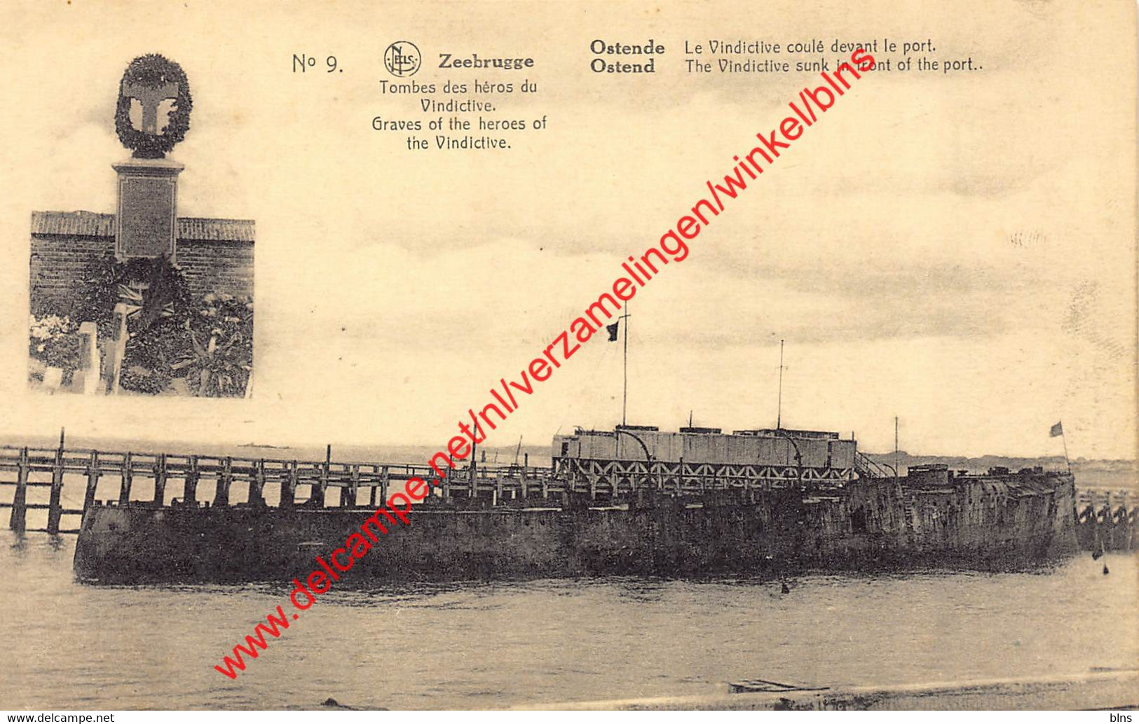 The Vindictive Sunk In Front Of The Port - Graves Of The Heroes Of The Vindictive - Zeebrugge - Zeebrugge