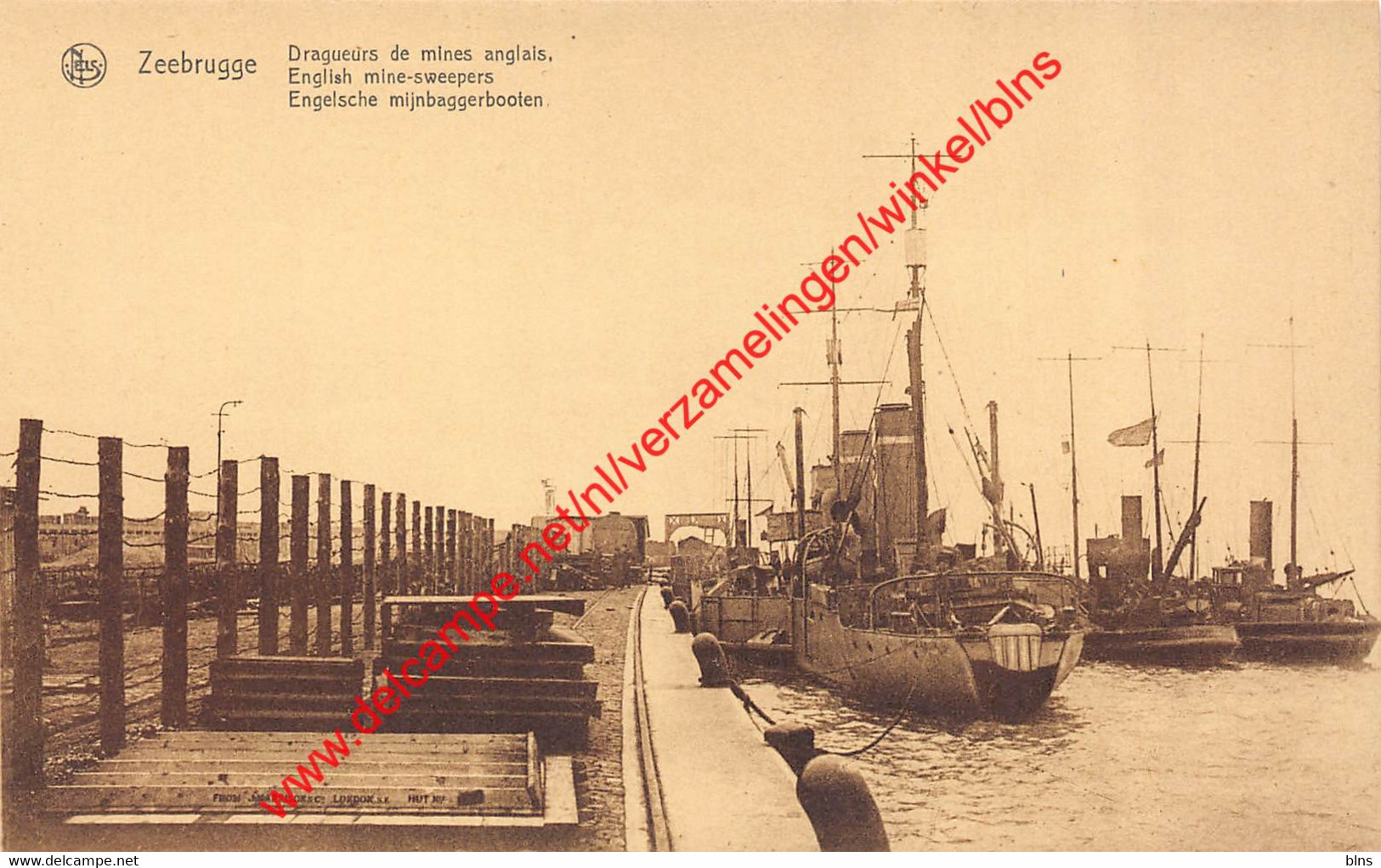 Engelsche Mijnbaggerbooten - Zeebrugge - Zeebrugge