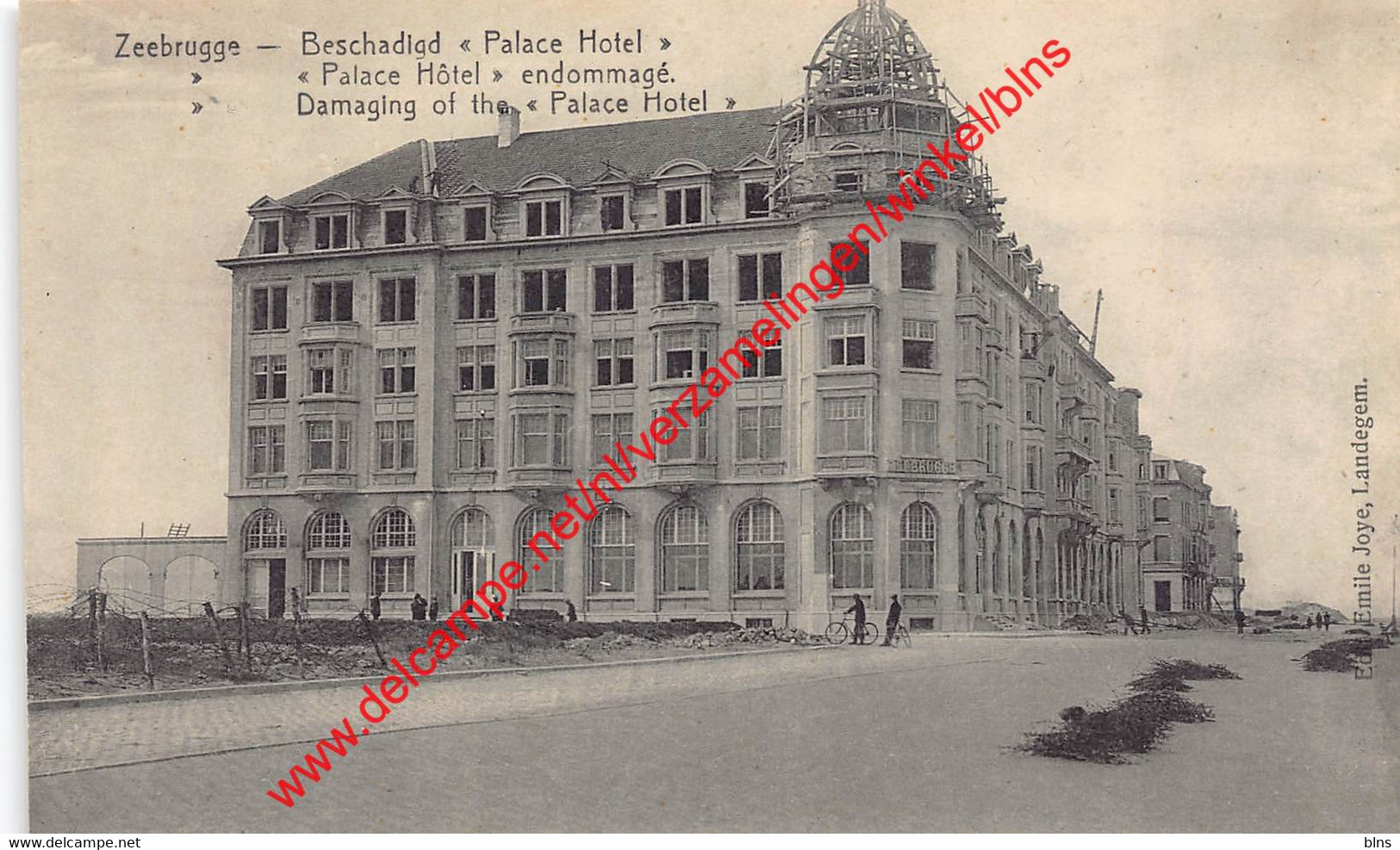 Beschadigd Palace Hotel - Zeebrugge - Zeebrugge