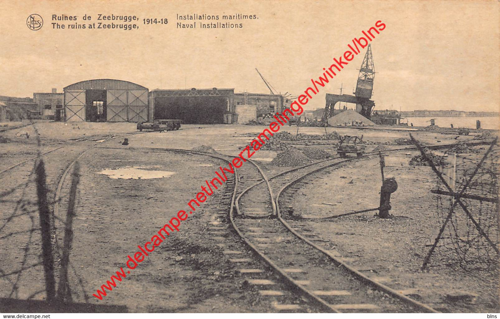 Naval Installations - Installations Maritimes - 1914-1918 - Zeebrugge - Zeebrugge