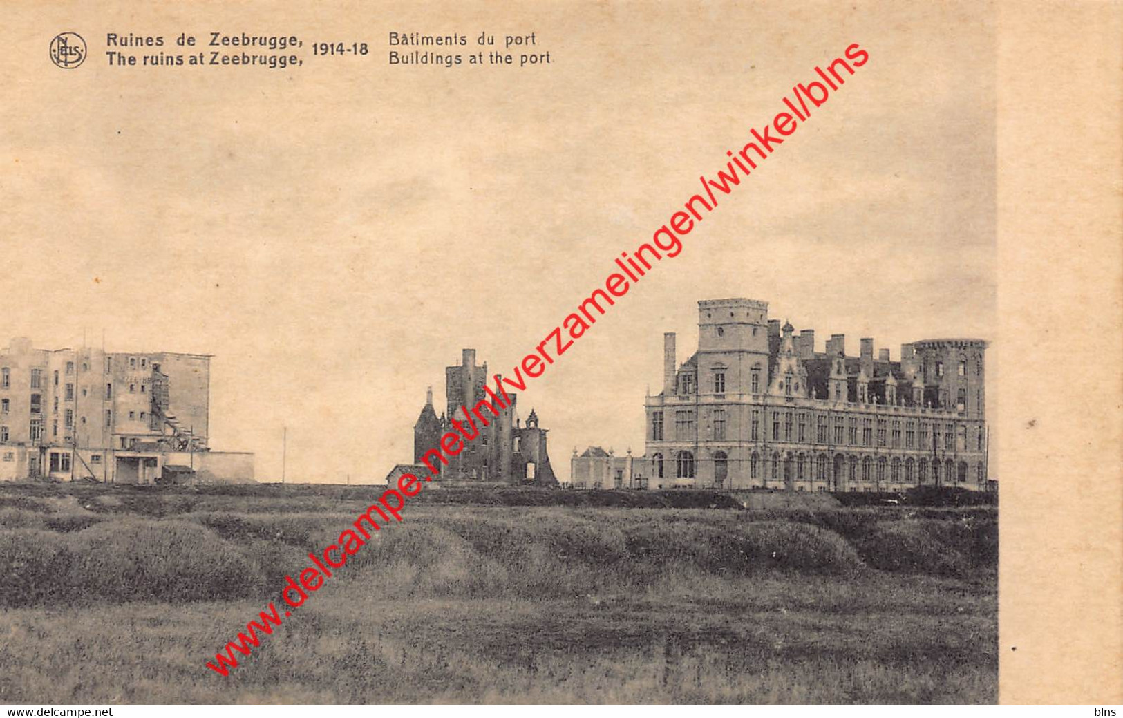 Bâtiments Du Port - Buildings At The Port - 1914-1918 - Zeebrugge - Zeebrugge