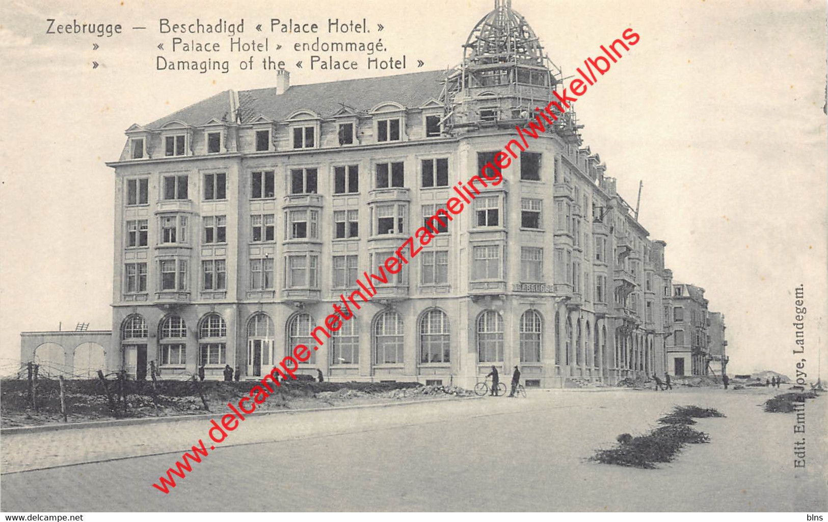 Beschadigd Palace Hotel - Zeebrugge - Zeebrugge