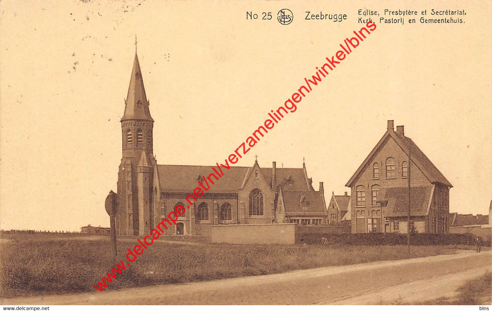 Kerk Pastorij En Gemeentehuis - Zeebrugge - Zeebrugge
