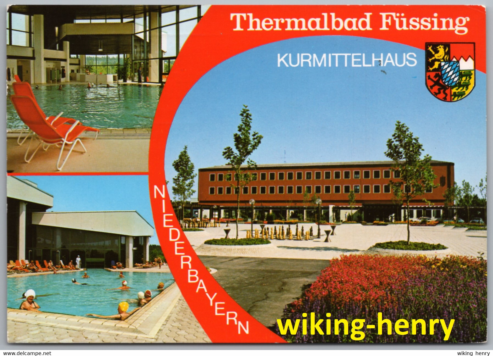 Bad Füssing - Mehrbildkarte 70   Kurmittelhaus - Bad Fuessing