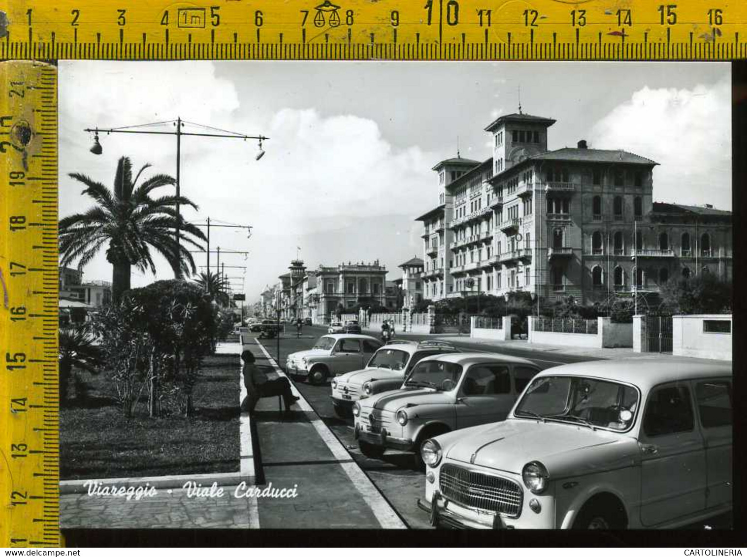 Lucca Viareggio Viale Carducci,  Vecchie Auto - Lucca