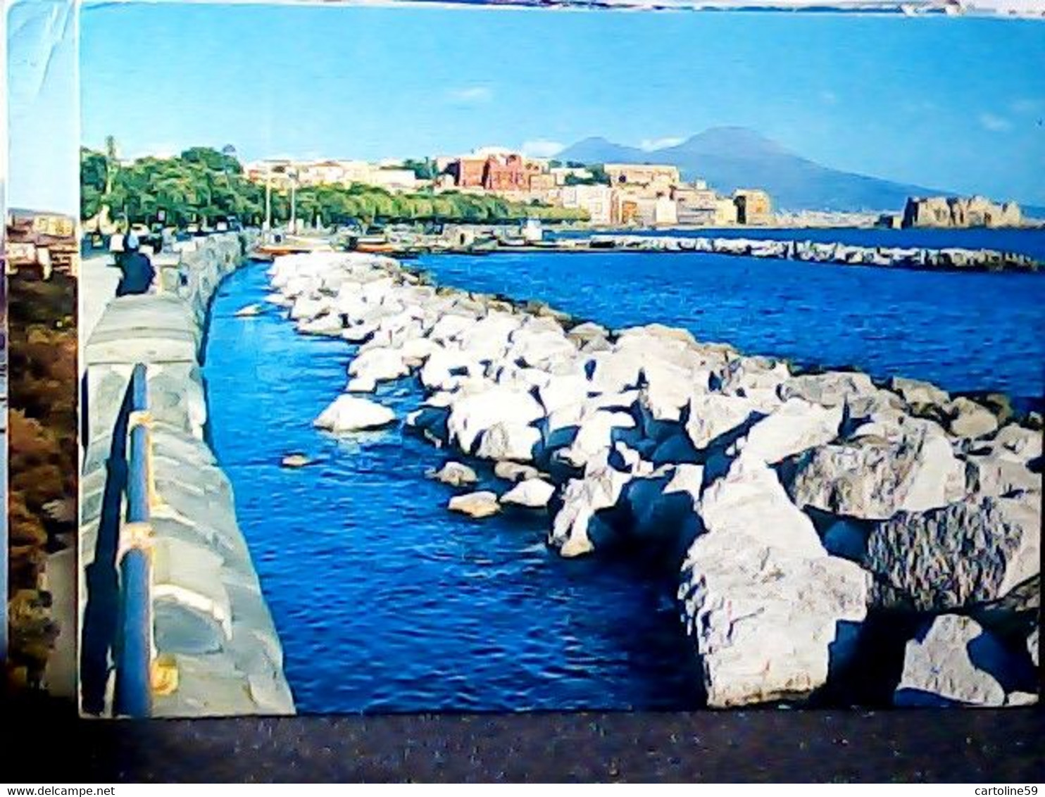 8 CARD NAPOLI VIA CARACCIOLO    VB1957<  IW2203 - Napoli (Naples)