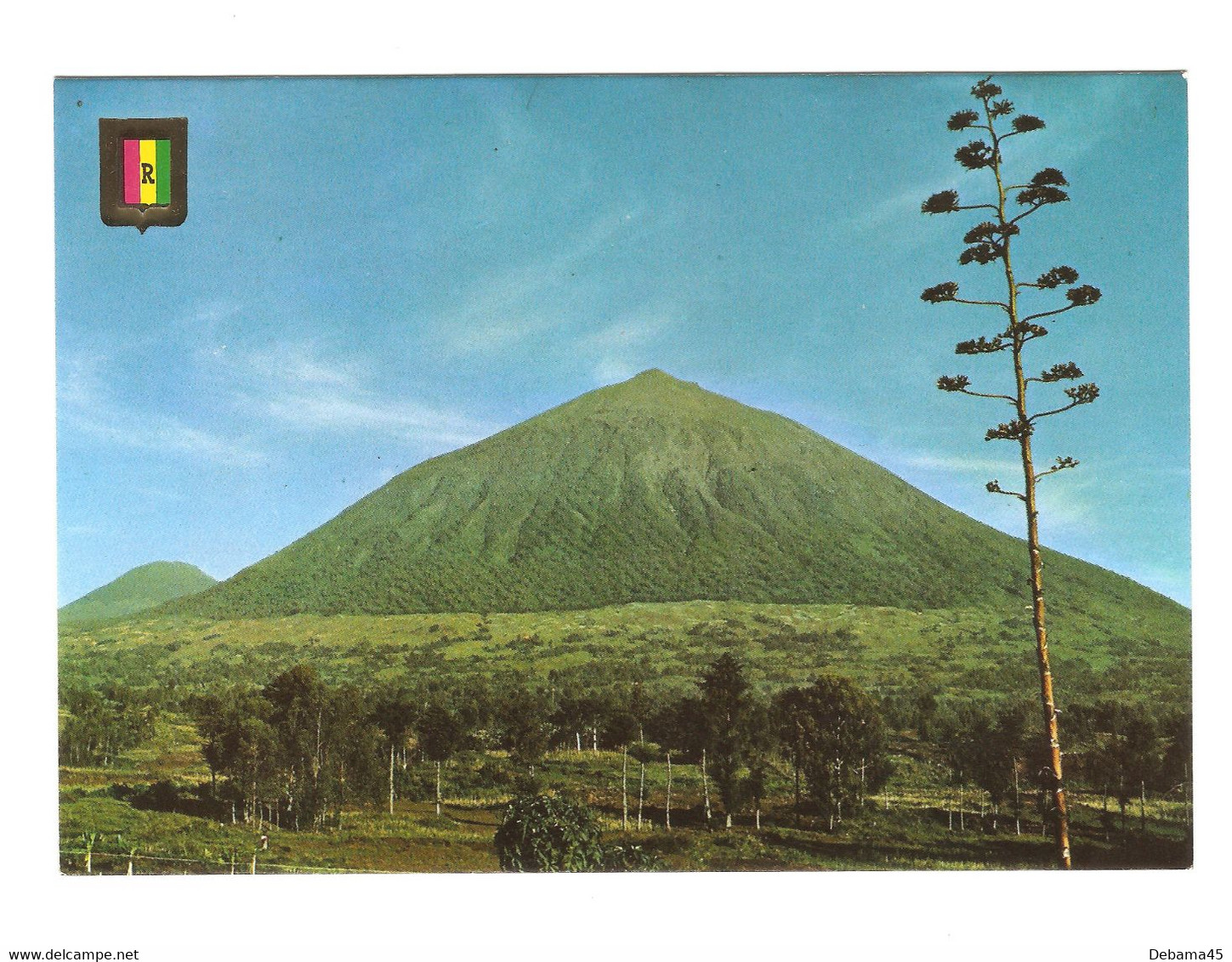 59/ CP Rwanda : Le Volcan Muhabura (4127 Métres) - Rwanda