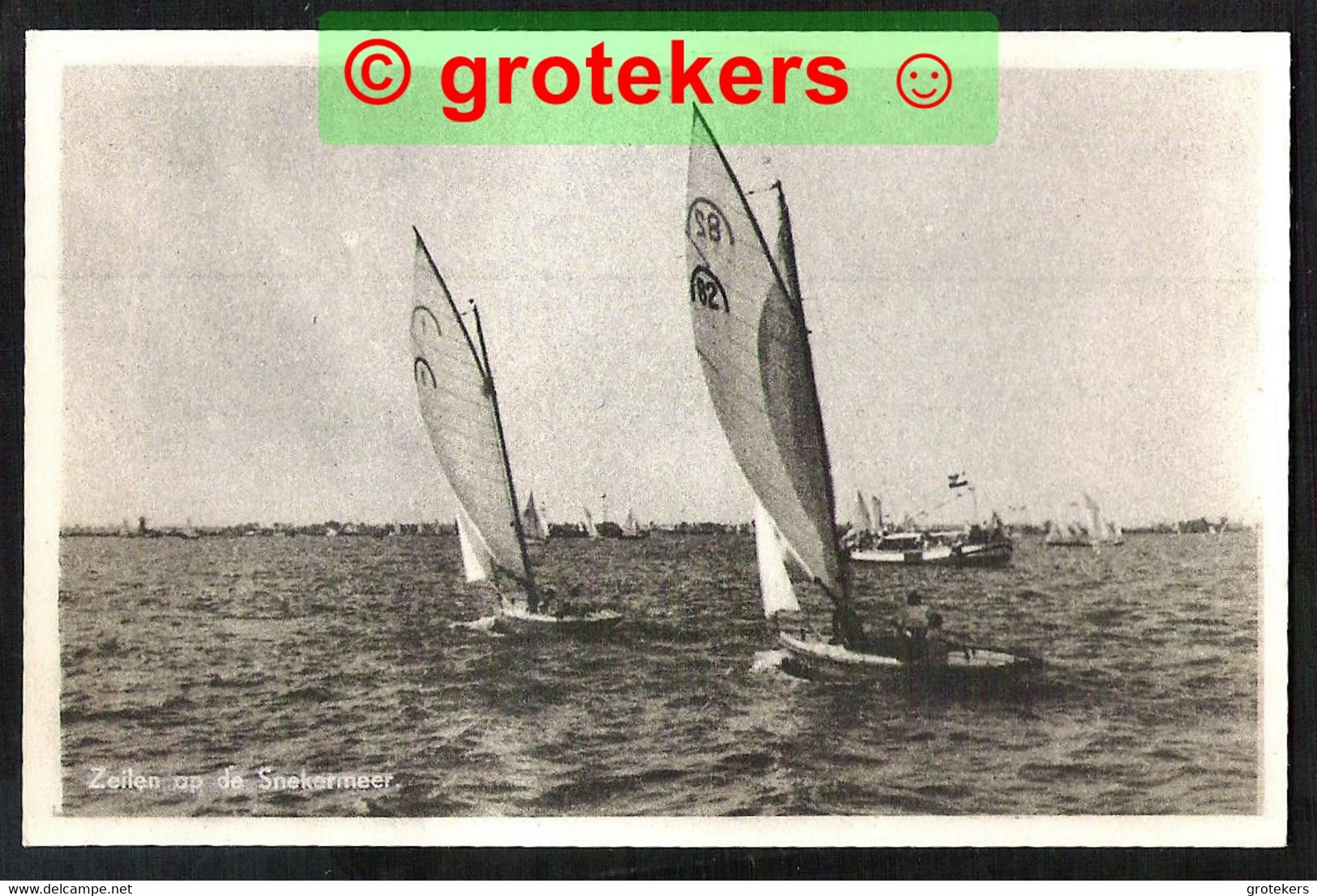 SNEKERMEER Zeilen ± 1950 - Sneek