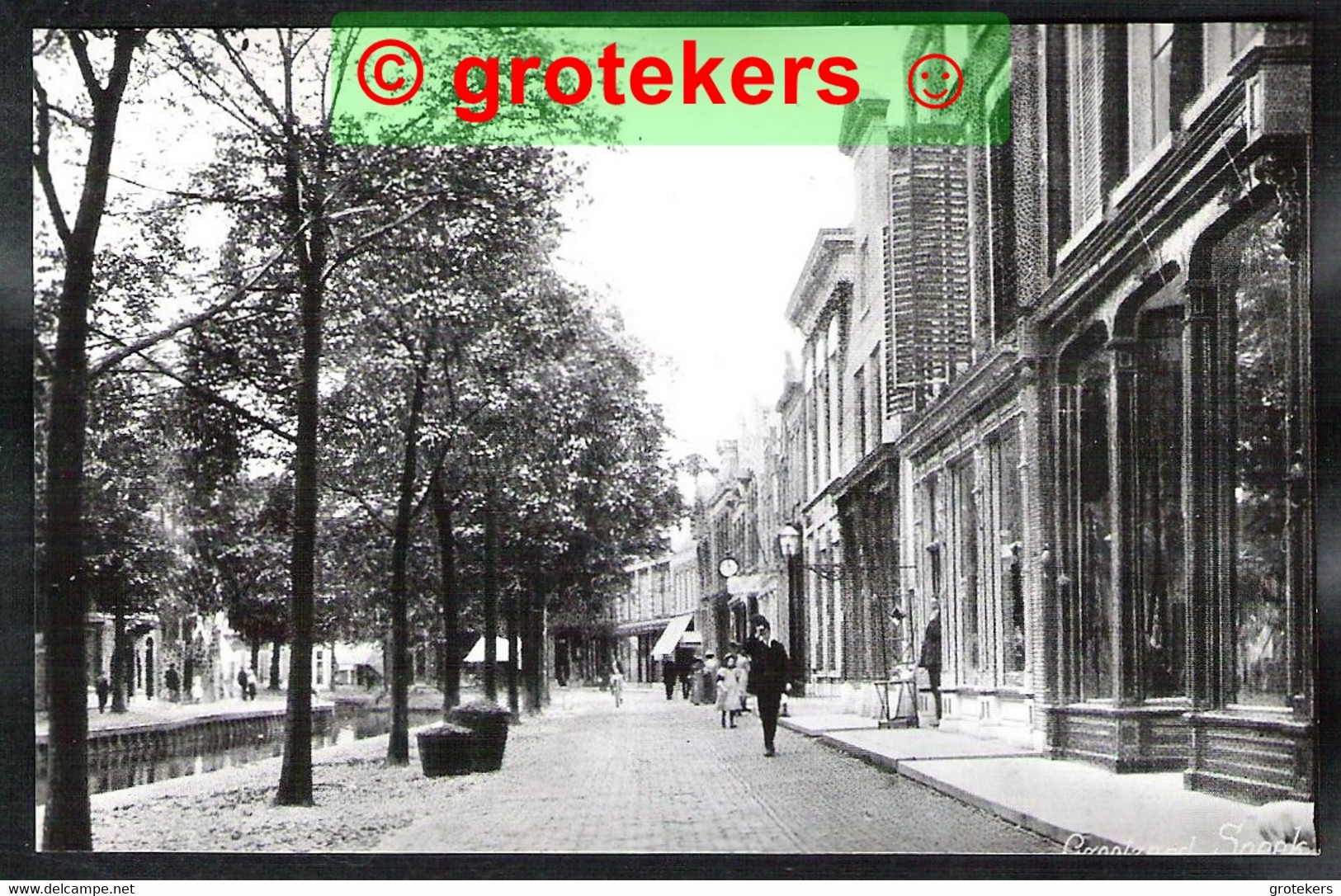 OUD SNEEK Grootzand Echte Foto 1972 - Sneek