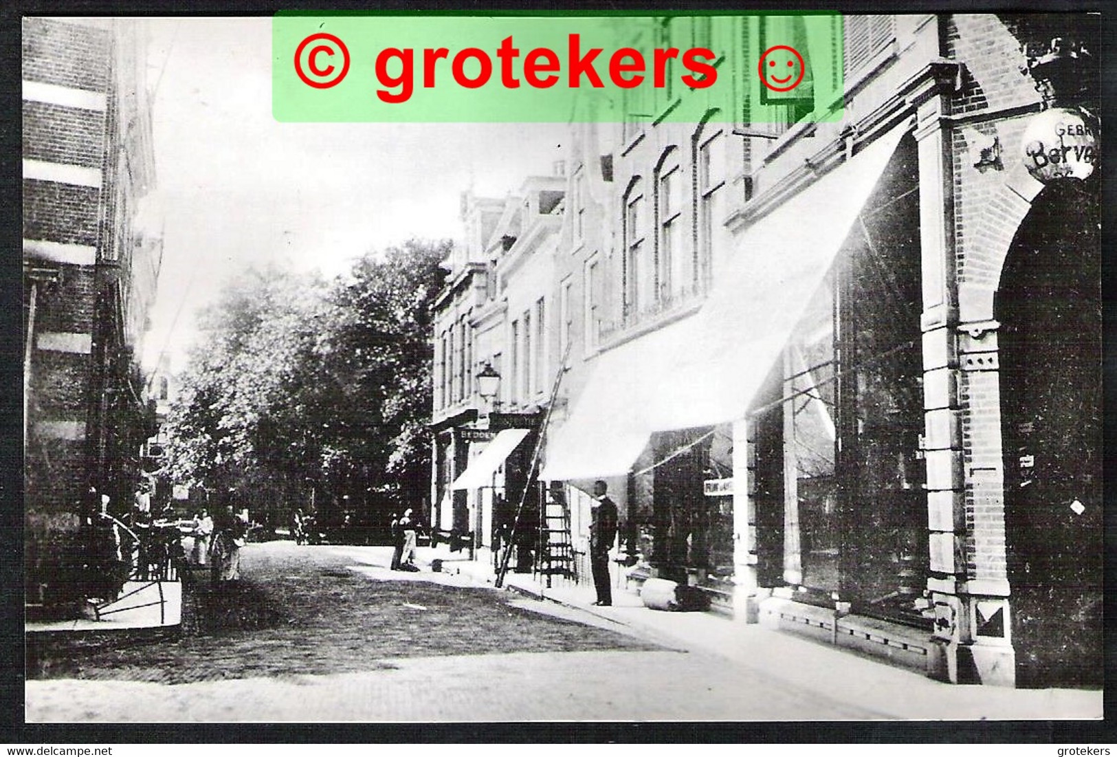 OUD SNEEK Nauwe Burgstraat Echte Foto 1972 - Sneek