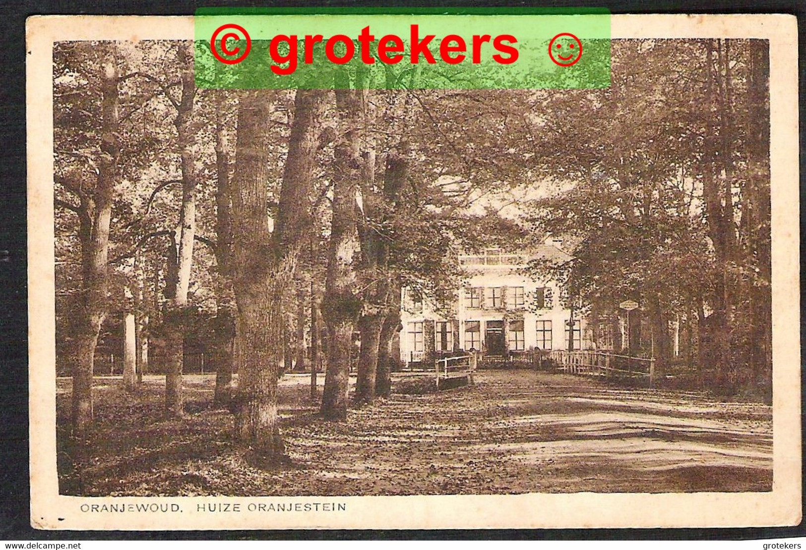ORANJEWOUD Huize Oranjestein 1930 - Heerenveen