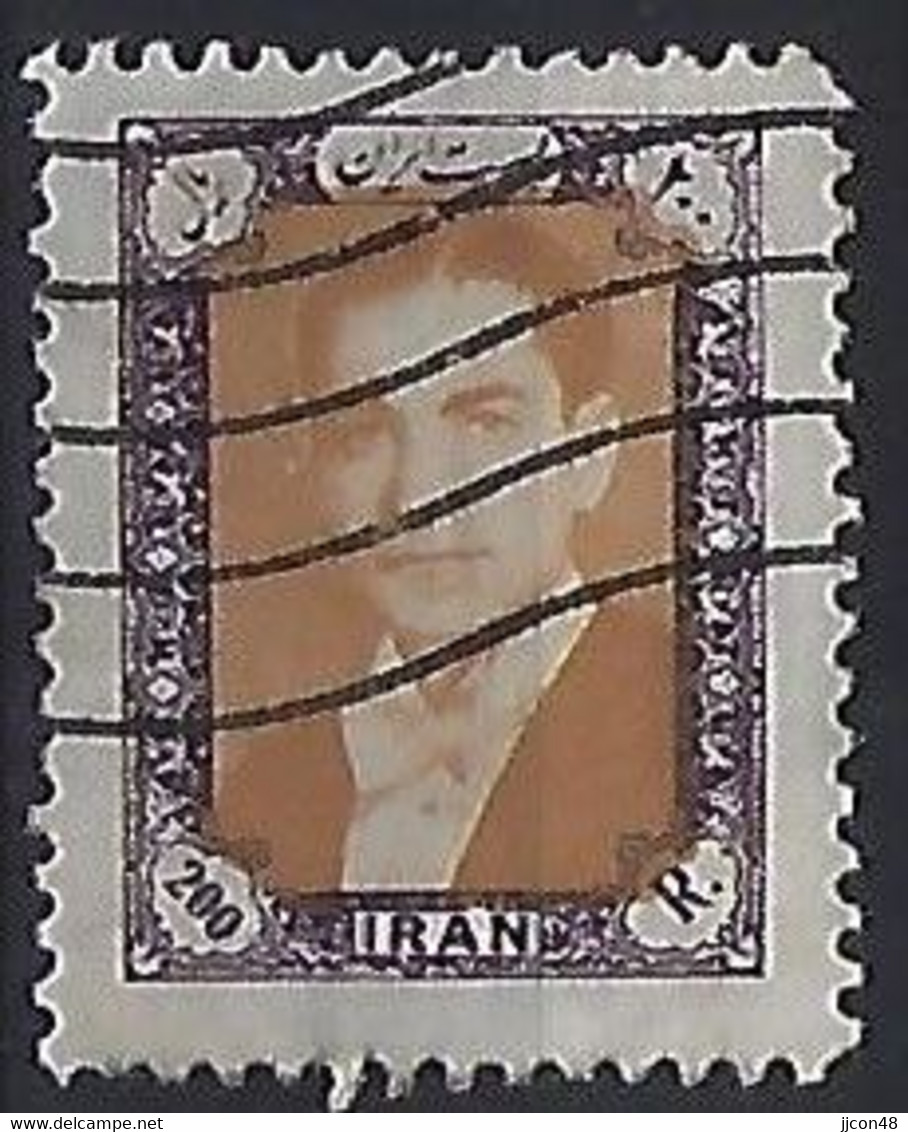 Iran 1957-58  Mohammad Reza Schah Pahlavi  200R (o) Mi.1015 - Iran