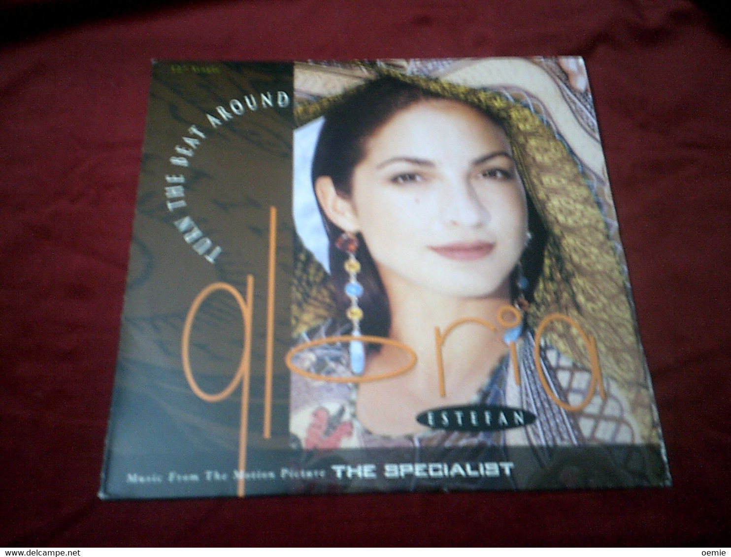 GLORIA  ESTEFAN   / TURN THE BEAT AROUND - 45 T - Maxi-Single