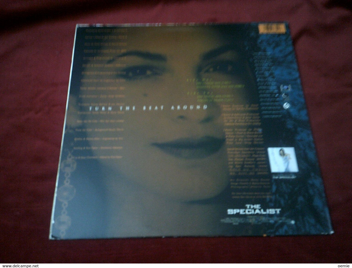 GLORIA  ESTEFAN   / TURN THE BEAT AROUND - 45 T - Maxi-Single