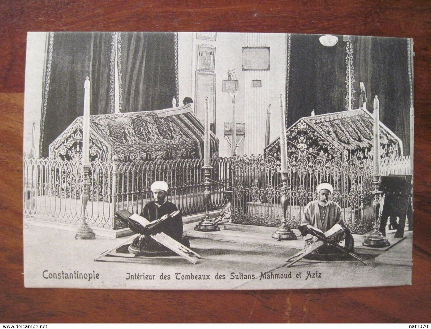 AK 1909 CPA Intérieur Des Tombeaux Des Sultans Mahmoud Et Aziz Turkei Levant - Turkey
