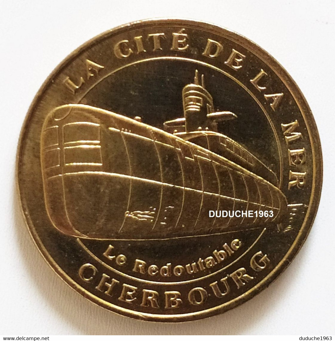 Monnaie De Paris 50.Cherbourg - Cité De La Mer - Le Redoutable 2006 - 2006