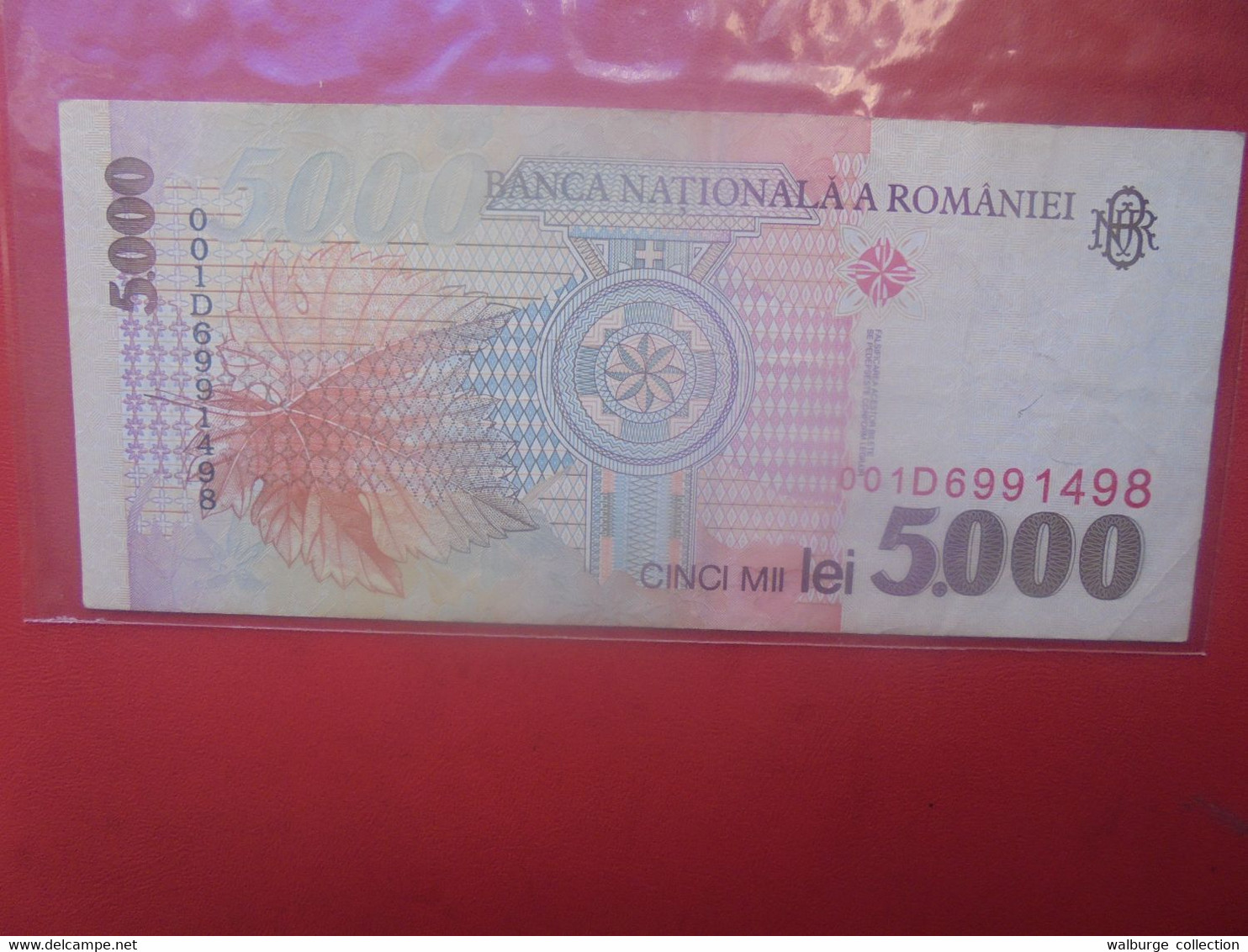 ROUMANIE 5000 LEI 1998 Circuler (L.12) - Romania