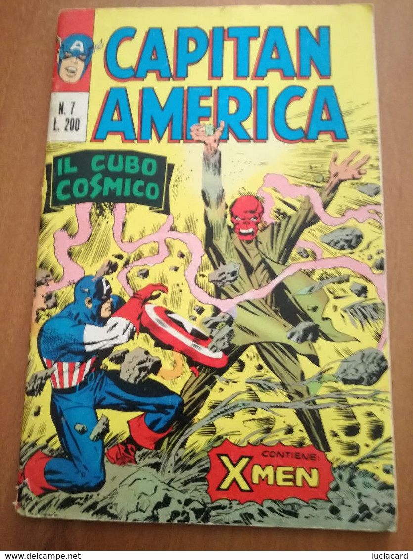 CAPITAN AMERICA Contiene XMEN N.7 Luglio 1973 - Super Heroes