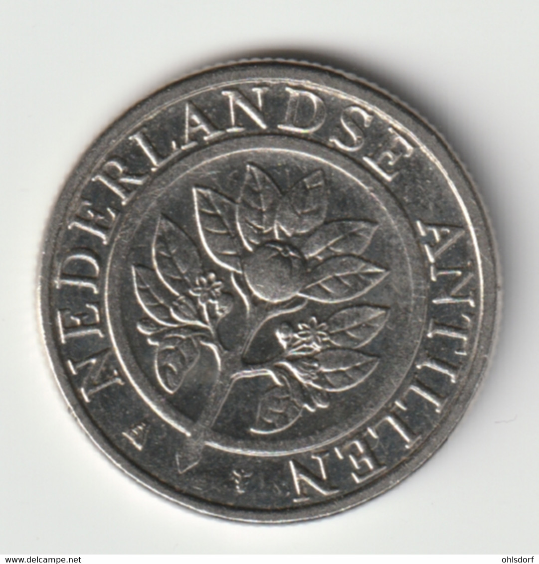 NETHERLAND ANTILLAS 2004: 25 Cent, KM 35 - Netherlands Antilles