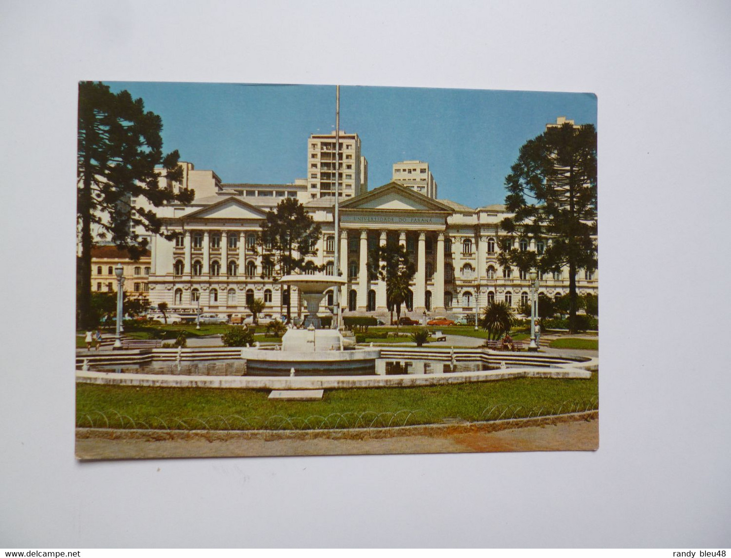 CURITIBA  -  PARANA  -  Praça Santos Andrade  -  Universitade Do Parana    -  BRESIL - Curitiba