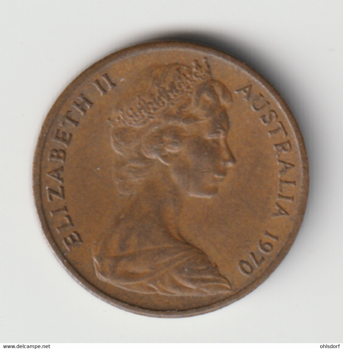 AUSTRALIA 1970: 1 Cent, KM 62 - Cent