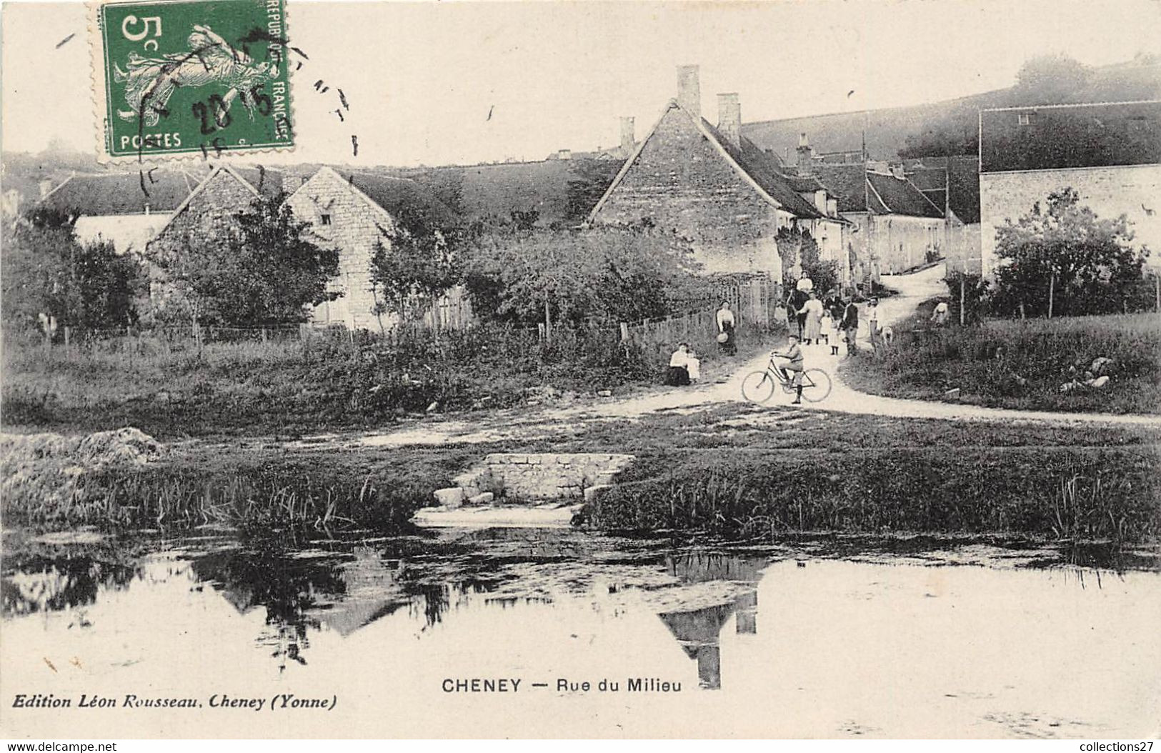 89-CHENY- RUE DU MILIEU - Cheny