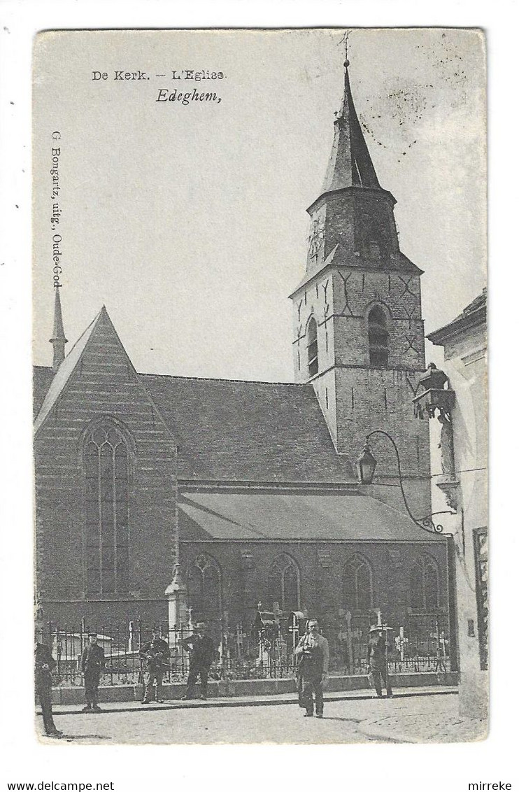 @n1@  -  EDEGHEM  -  De Kerk  -  Zie / Voir Scan - Edegem